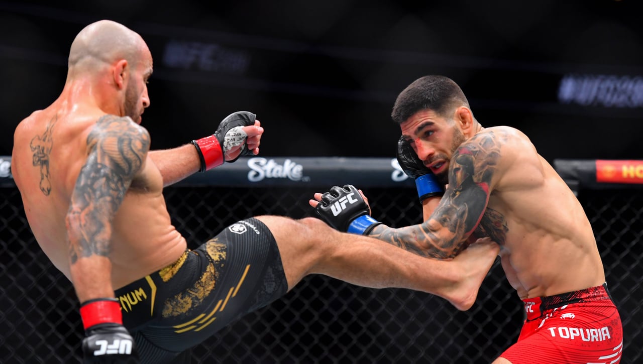 Volkanovski se cobra la revancha y borra a Ilia Topuria del peso pluma 