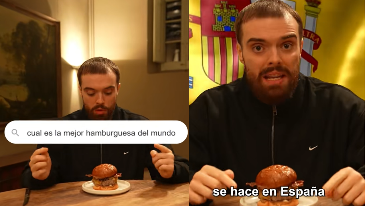 La mejor hamburguesa del mundo está en España y tiene el sobresaliente de Ibai Llanos