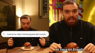 La mejor hamburguesa del mundo está en España y tiene el sobresaliente de Ibai Llanos