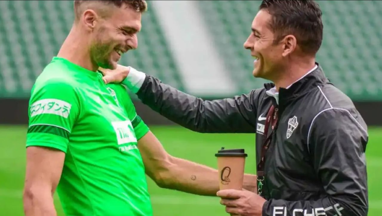 El entrenador del Elche suspira aliviado por la decisión final de Monchi