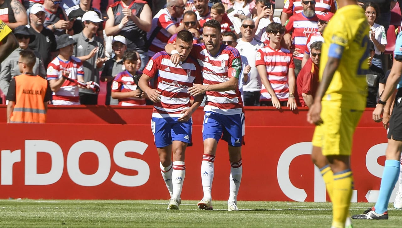 Granada 2-1 Las Palmas: El Granada le arrebata el segundo puesto a Las Palmas