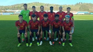 Assane Diao y Yanis Senhadji, protagonistas en el empate de España sub 19