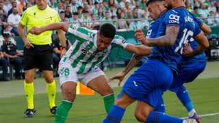 Vítor Roque confirma su estado de felicidad en la primera titularidad con el Real Betis