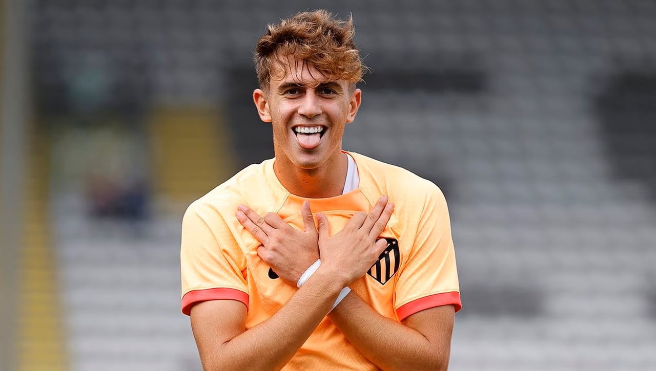 Adrián Niño, la gran esperanza del Atleti debuta en una lista