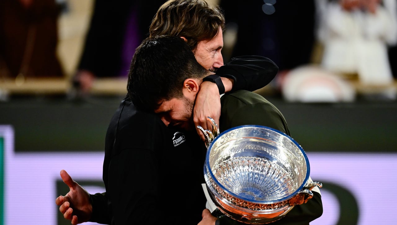 Ferrero se frota las manos con Carlos Alcaraz