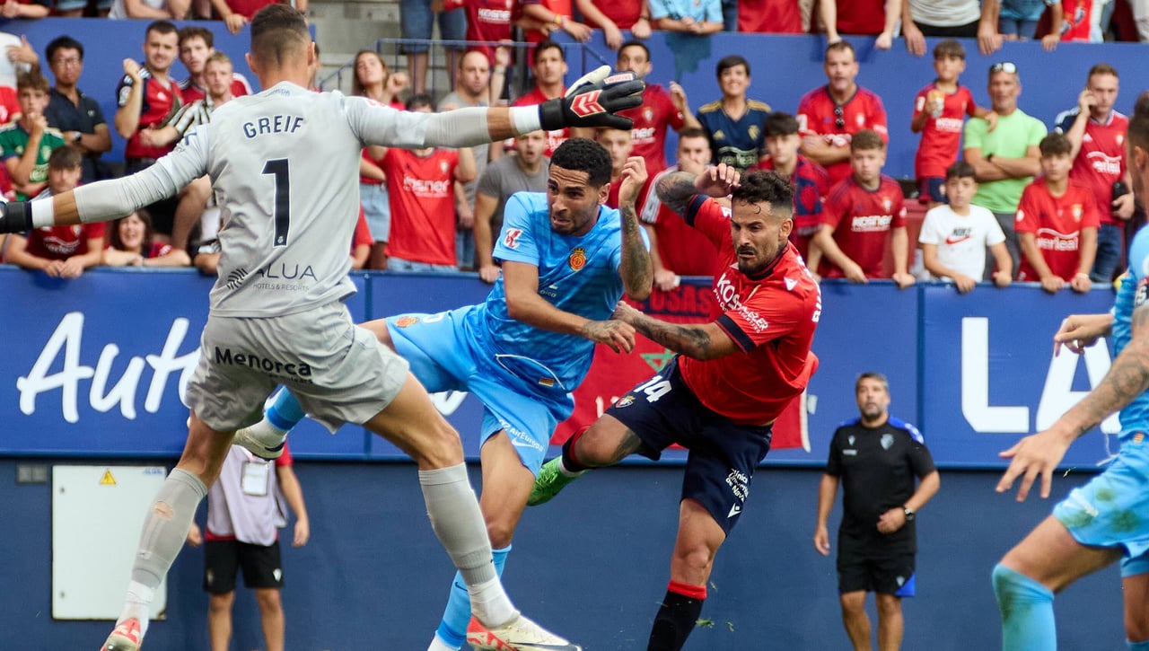 Osasuna 1-0 Mallorca: En El Sadar no hay amigos