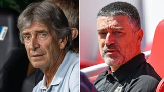 Pellegrini se 'moja' y sorprende con la renovación de García Pimienta