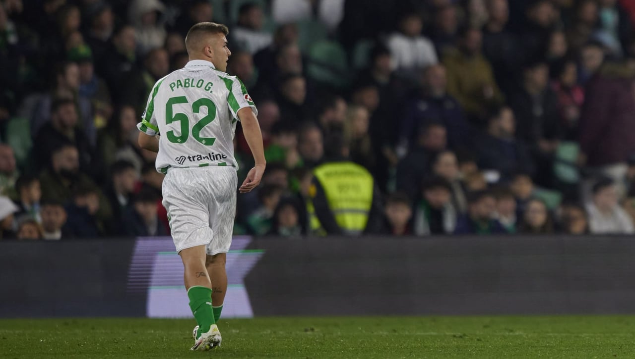 Otro premio para Pablo García tras su ilusionante debut con el Betis