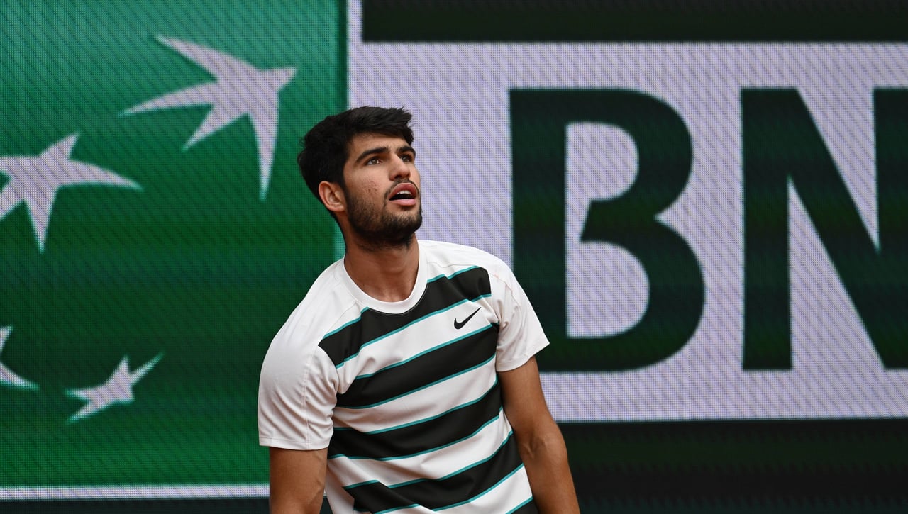 Carlos Alcaraz siente el miedo en París