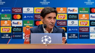 Marcelino estalla tras el desastre en Champions: “No estuvimos a la altura y hay que pedir perdón”