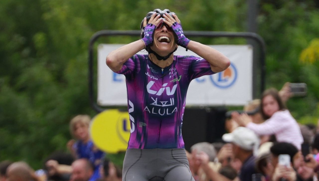 Histórico triunfo de Mavi García en el Tour de Francia