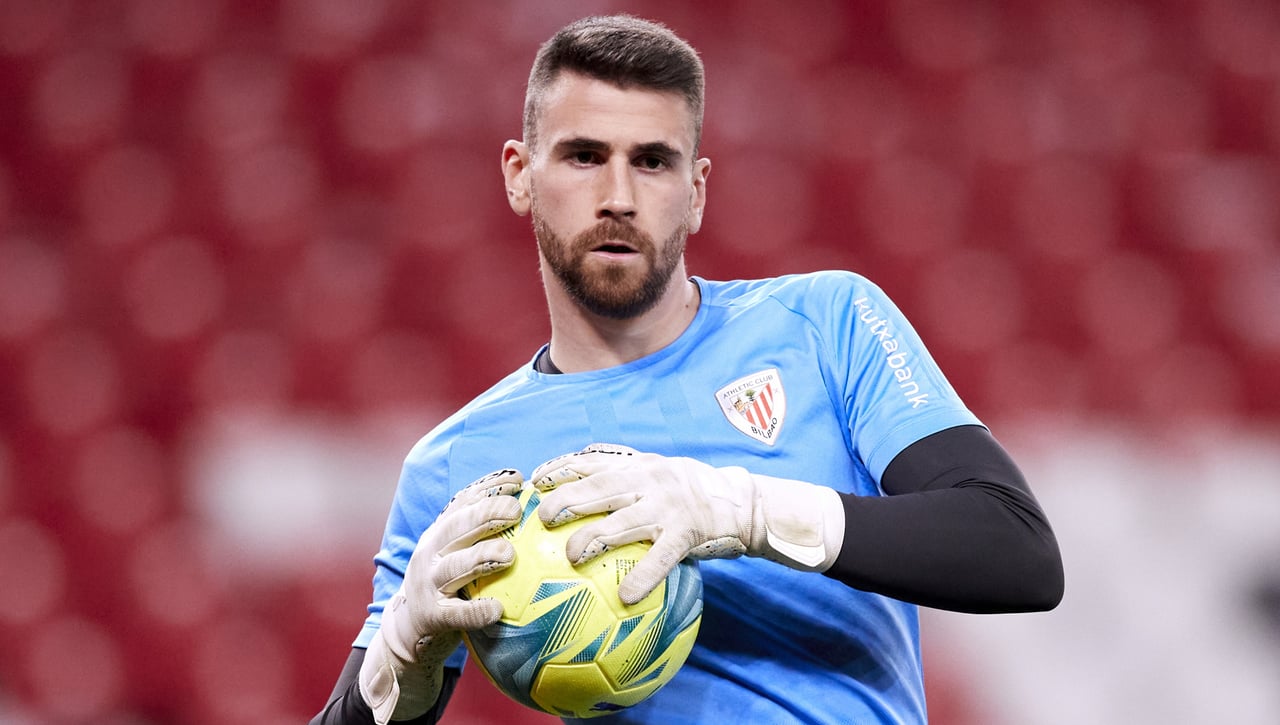 La respuesta de Unai Simón