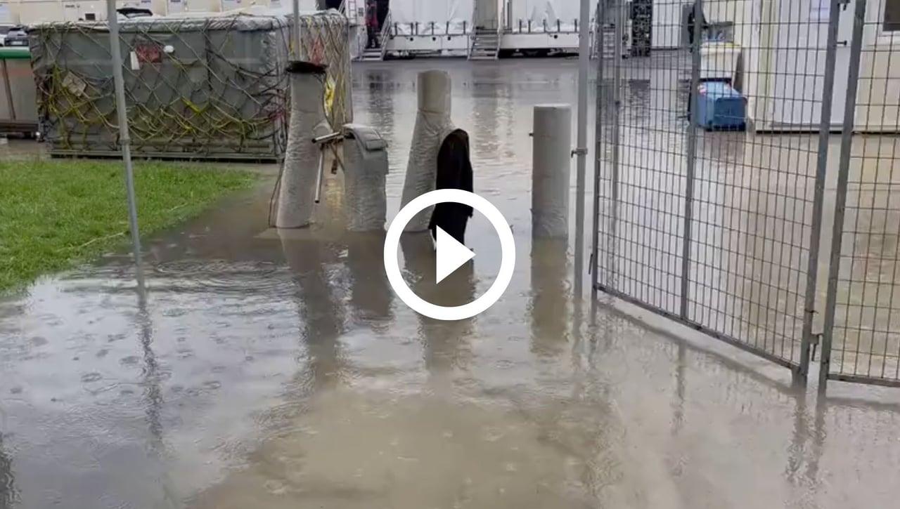 ¡Preocupación en la F1! Evacúan al personal del circuito de Imola por lluvias torrenciales