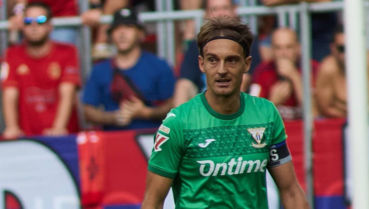 Sergio González, señalado en el Leganés