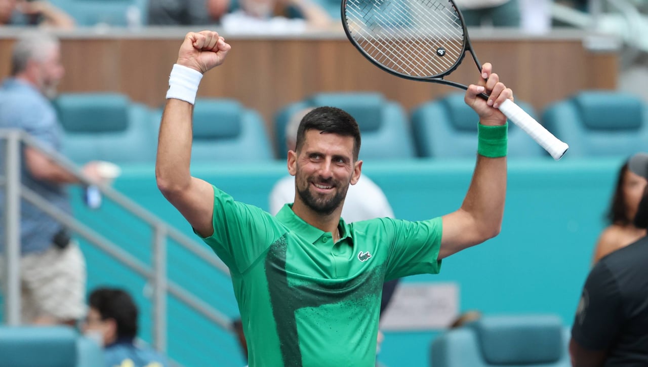 Djokovic destroza un nuevo récord y supera a Rafa Nadal 