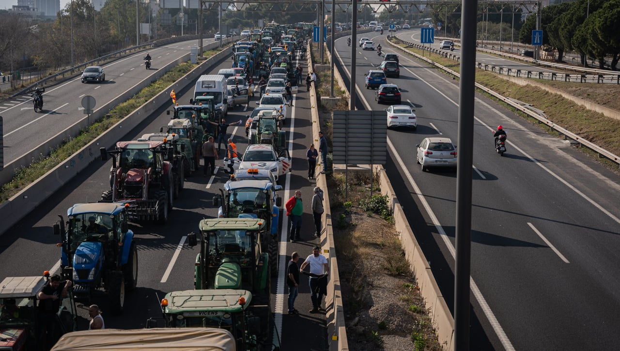 Las protestas de los agricultores afectan al Athletic Club