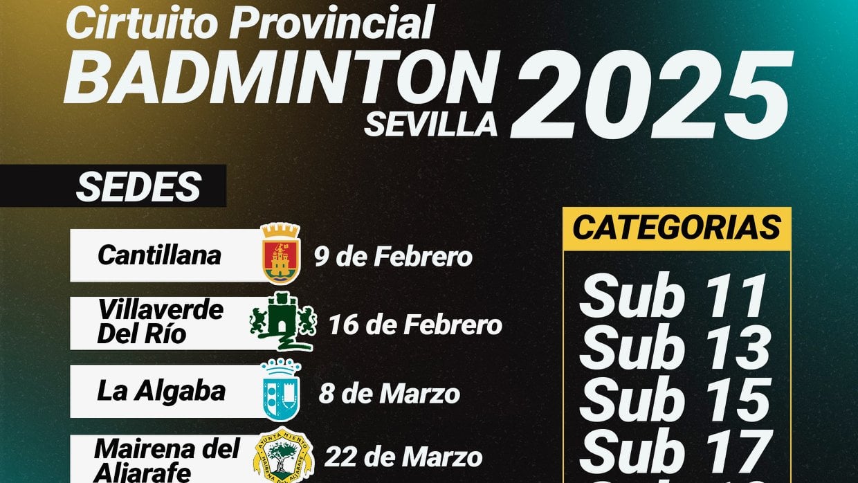 Pistoletazo de salida para el Circuito provincial de Bádminton 2025
