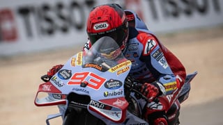 Hachazo de Marc Márquez en Portimao 