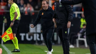 Jagoba Arrasate, optimista tras el empate del Mallorca: "Es el rayo de esperanza"