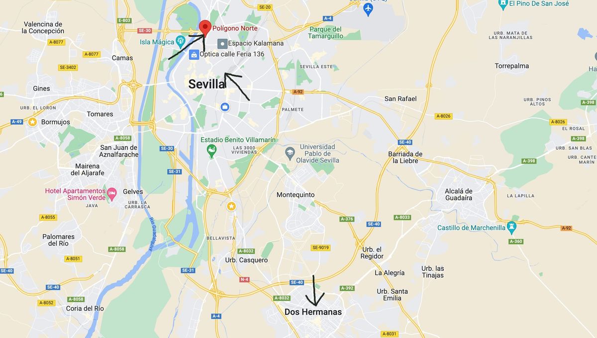 Un Puente de la Hispanidad negro en Sevilla: dos desaparecidos más aparte de Álvaro Prieto