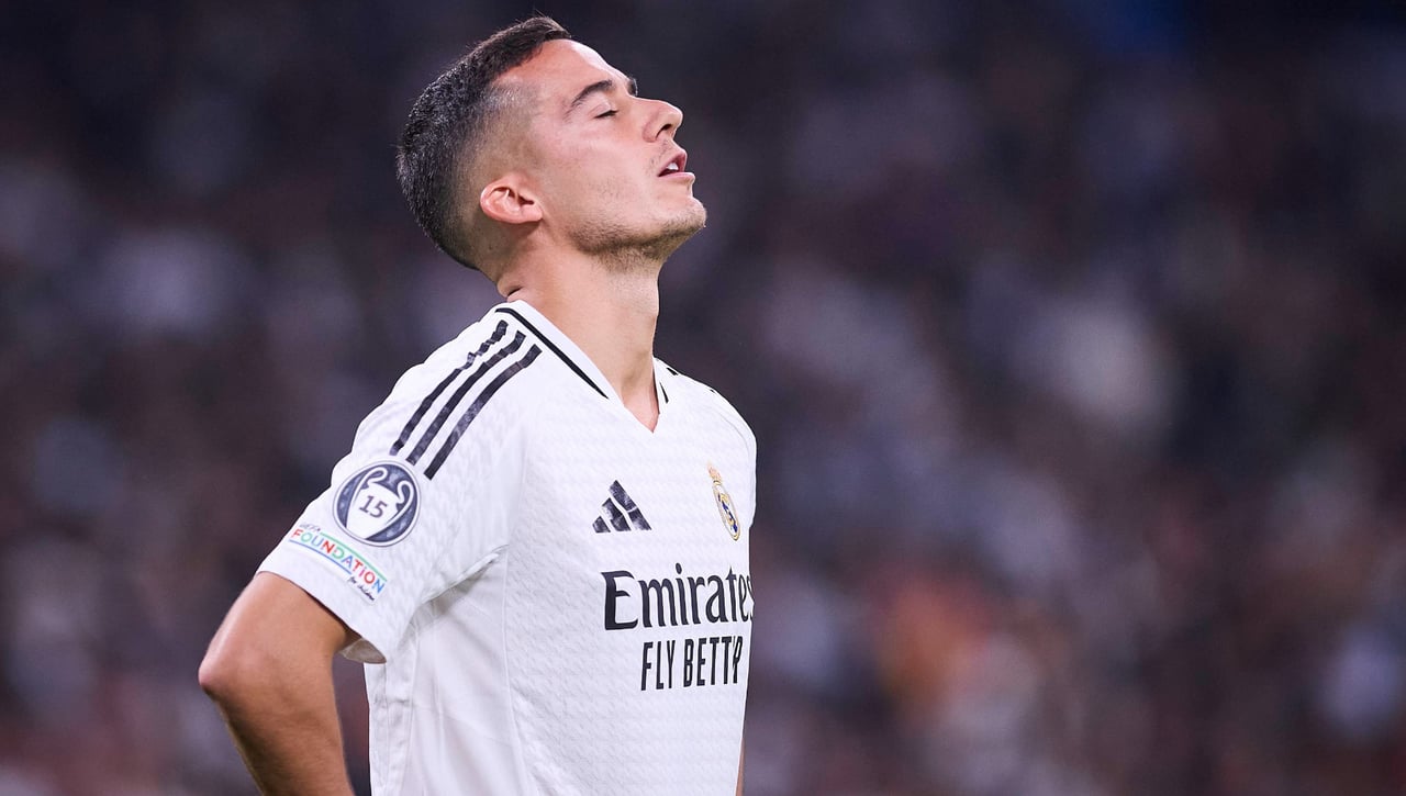 Lucas Vázquez evidencia la crisis blanca