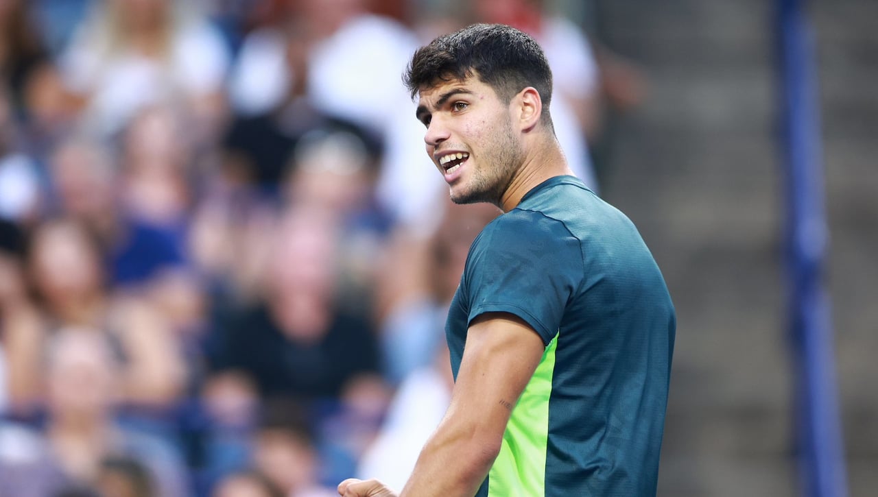 Carlos Alcaraz, solidez y fiabilidad en su estreno en el ATP Toronto