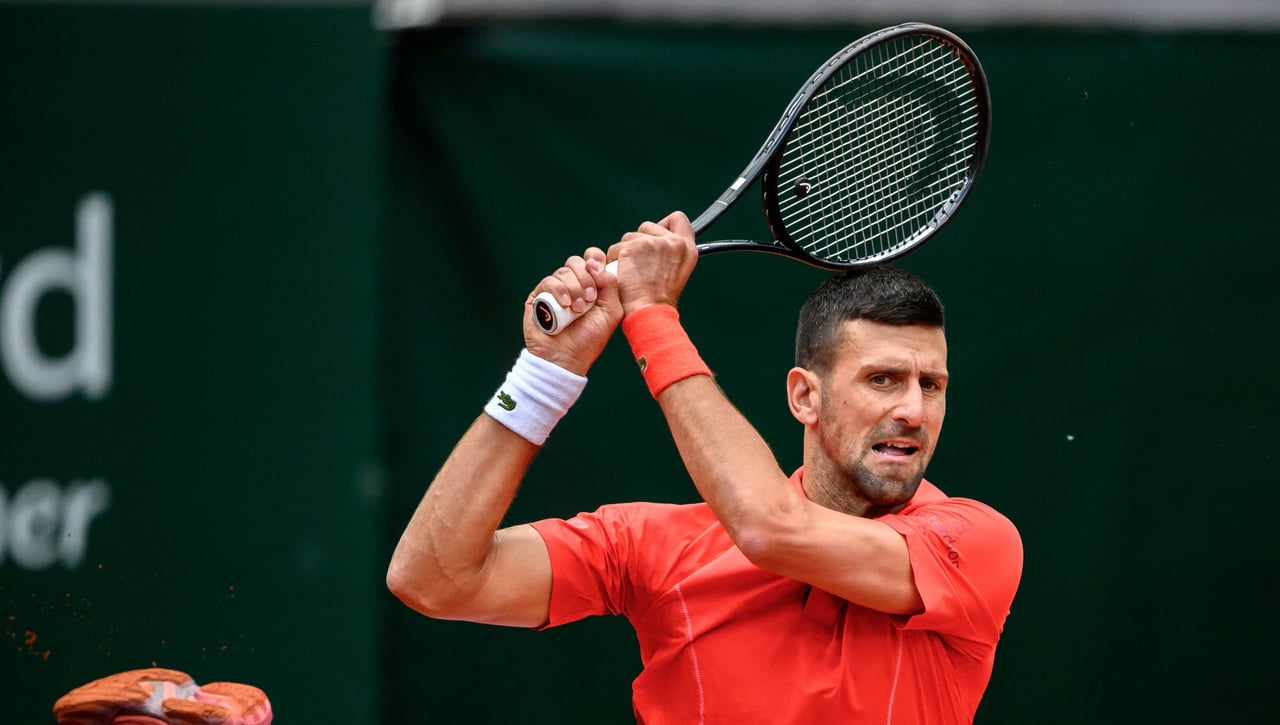 Djokovic casi paga cara su celebración