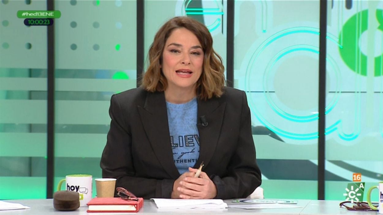 Toñi Moreno no resiste, y se rompe en directo