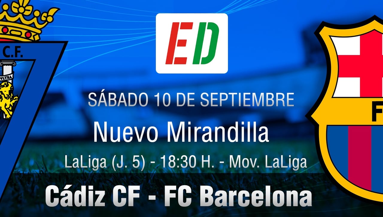 Cádiz CF - FC Barcelona, David contra Goliat: Previa y posibles onces