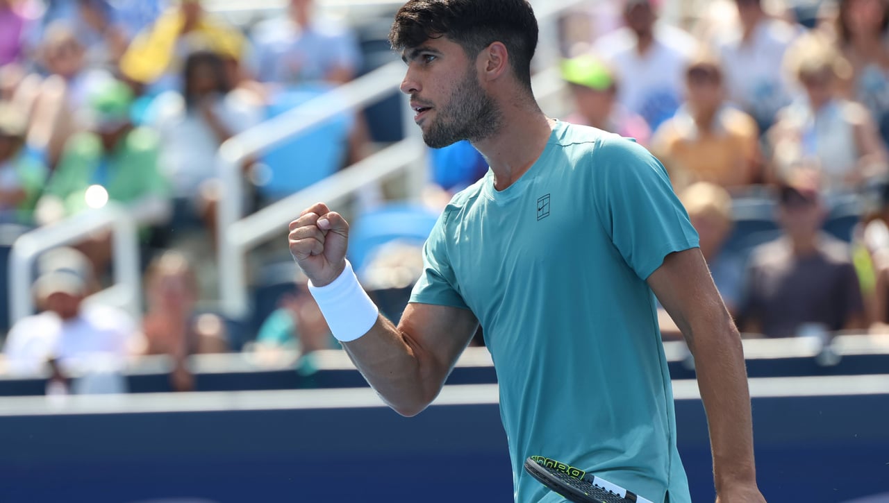 Alcaraz avisa a todos en Cincinnati