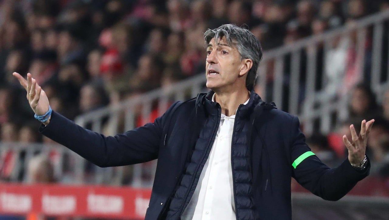 Imanol Alguacil se resigna ante el último problema de la Real Sociedad