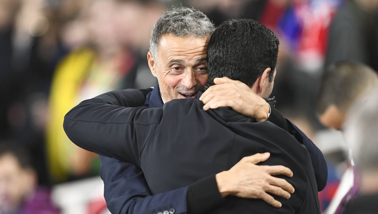 Luis Enrique y Arteta esperan que no se les apague la luz