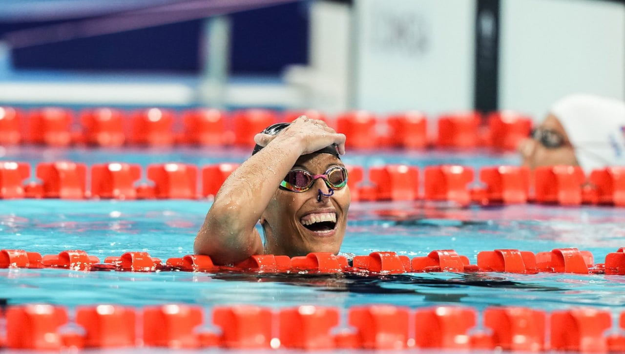 Teresa Perales iguala a Phelps en París