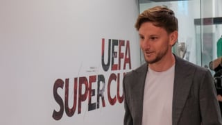 Rakitic también celebra, pero la echa al suelo: "Con los dos últimos años, mejor no mirar a lo lejos"