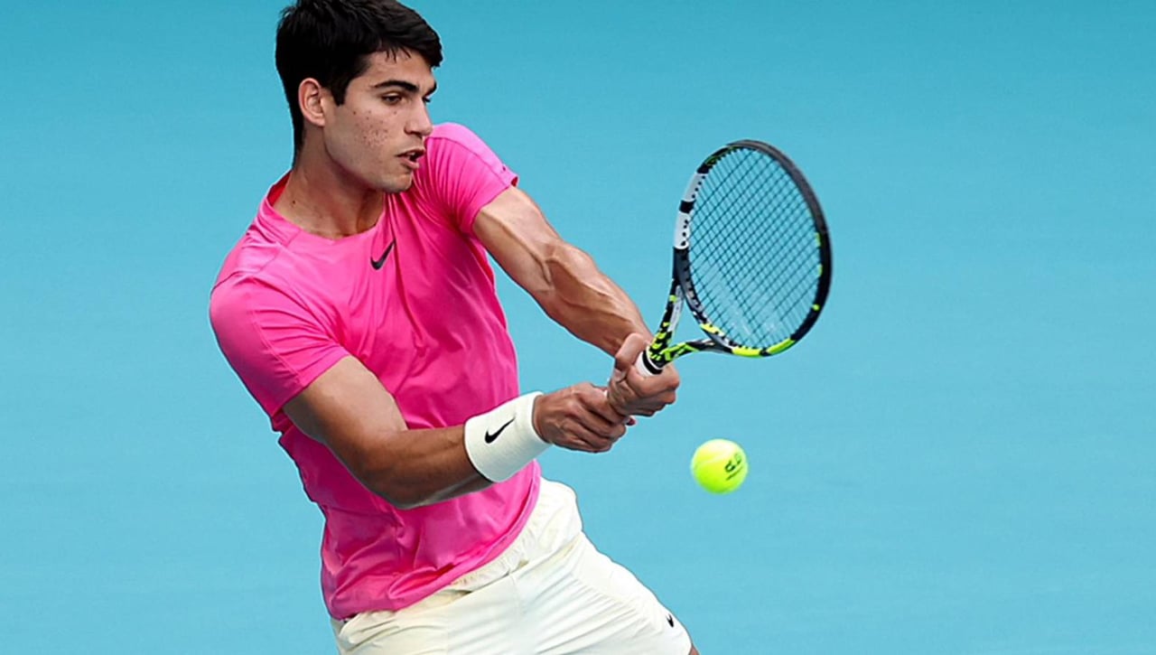 Carlos Alcaraz sigue deleitando en Miami