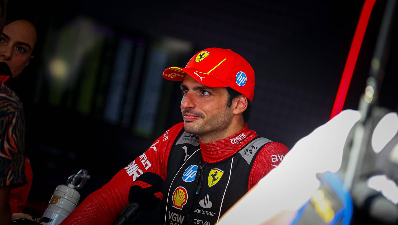Carlos Sainz reconoce su gran error