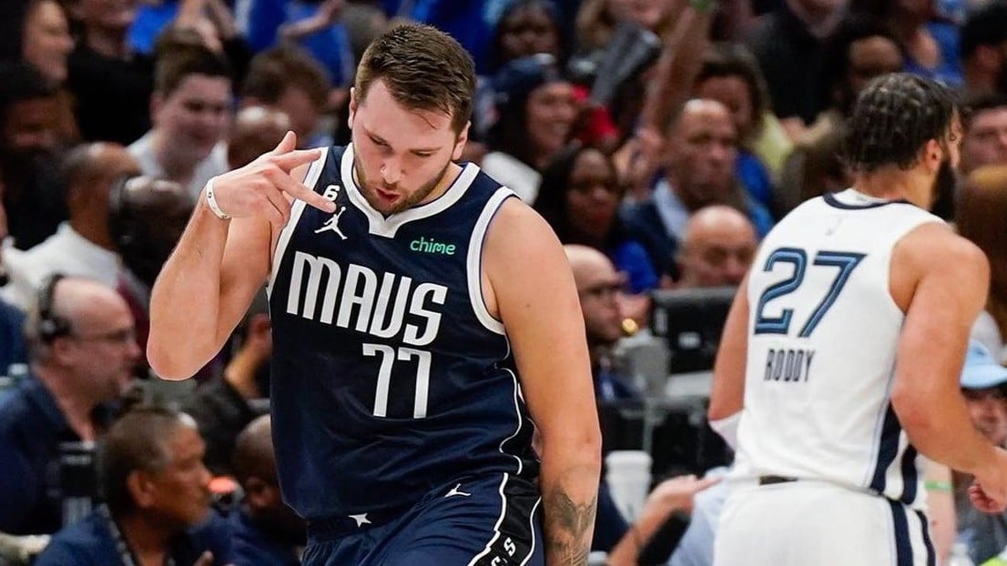 Doncic se venga con una nueva genialidad