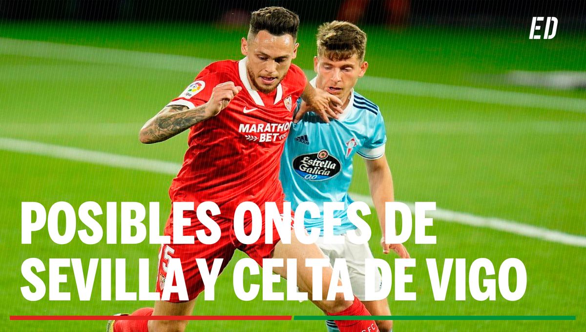 Alineaciones Sevilla - Celta de Vigo: Alineación posible de Sevilla y Celta de Vigo en el partido de hoy de LaLiga EA Sports