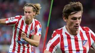 Marcos Llorente y Le Normand, las únicas dos bajas para el Atlético de Madrid ante el Barcelona