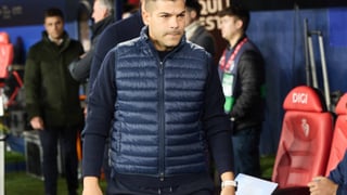 Del Moral señala el segundo gol de Osasuna y lamenta "la mala fortuna" del Levante