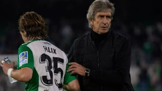Lo que le dijo Pellegrini a Félix antes de su debut con el Betis
