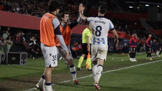 Mikel Merino explica su polémica celebración