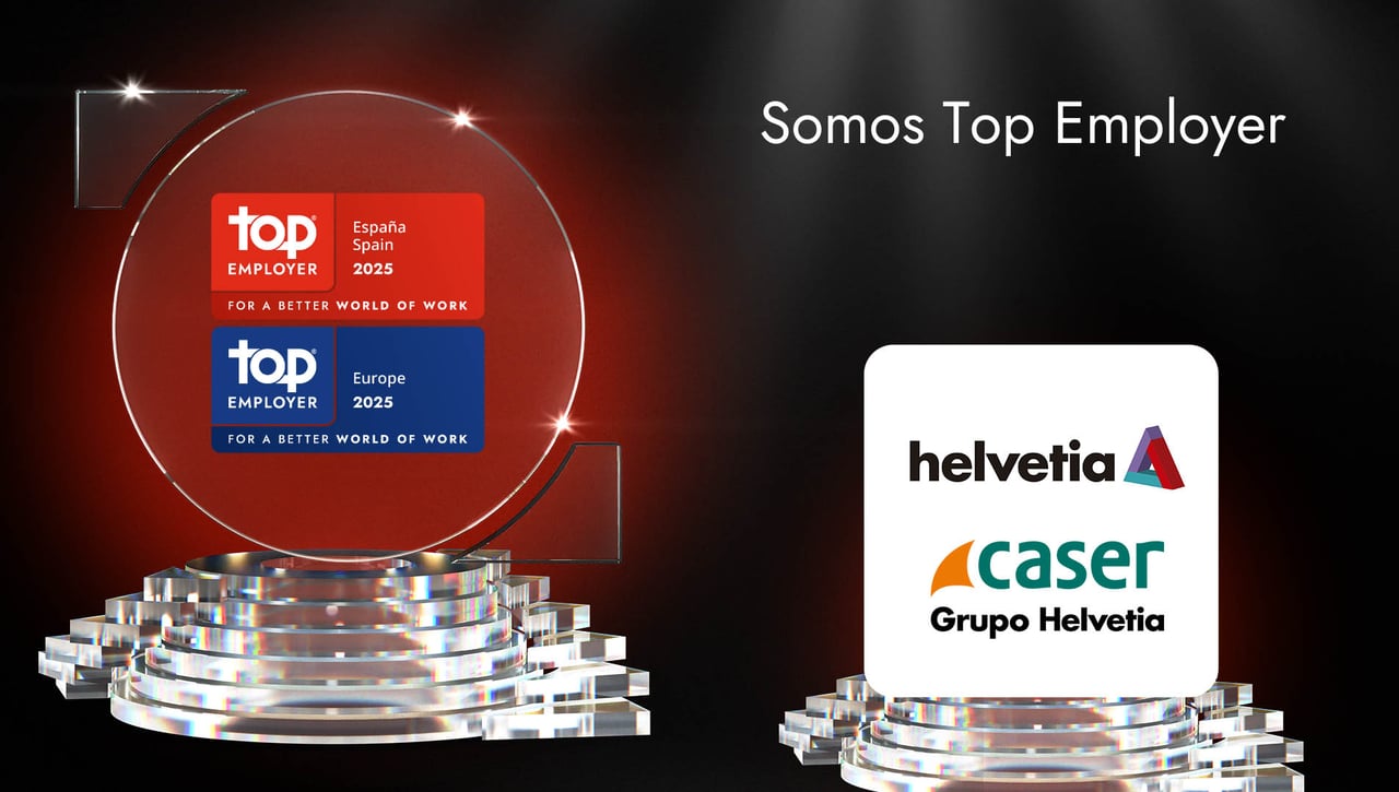 Las compañías de Helvetia galardonadas con el premio "Top Employer" 2025 