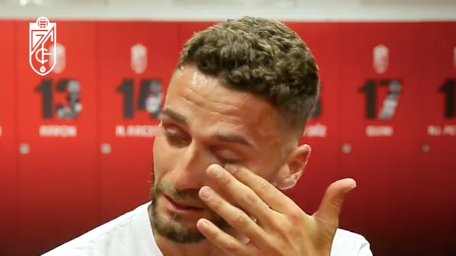 Domingos Duarte, entre lágrimas: “No me gusta irme así, aquí tenéis un granadinista más para siempre” 