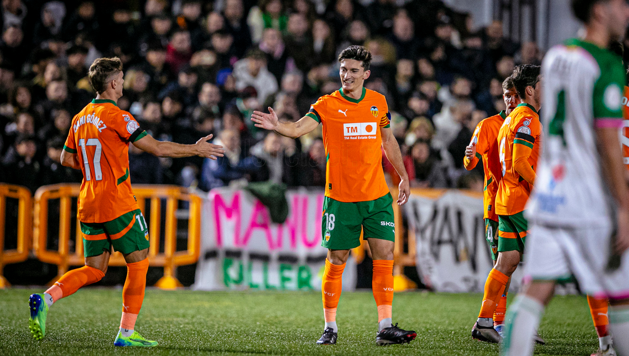 Parla Escuela 0-1 Valencia: Pepelu evita la sorpresa