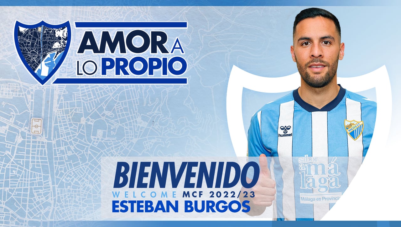 Oficial: Esteban Burgos refuerza la defensa del Málaga