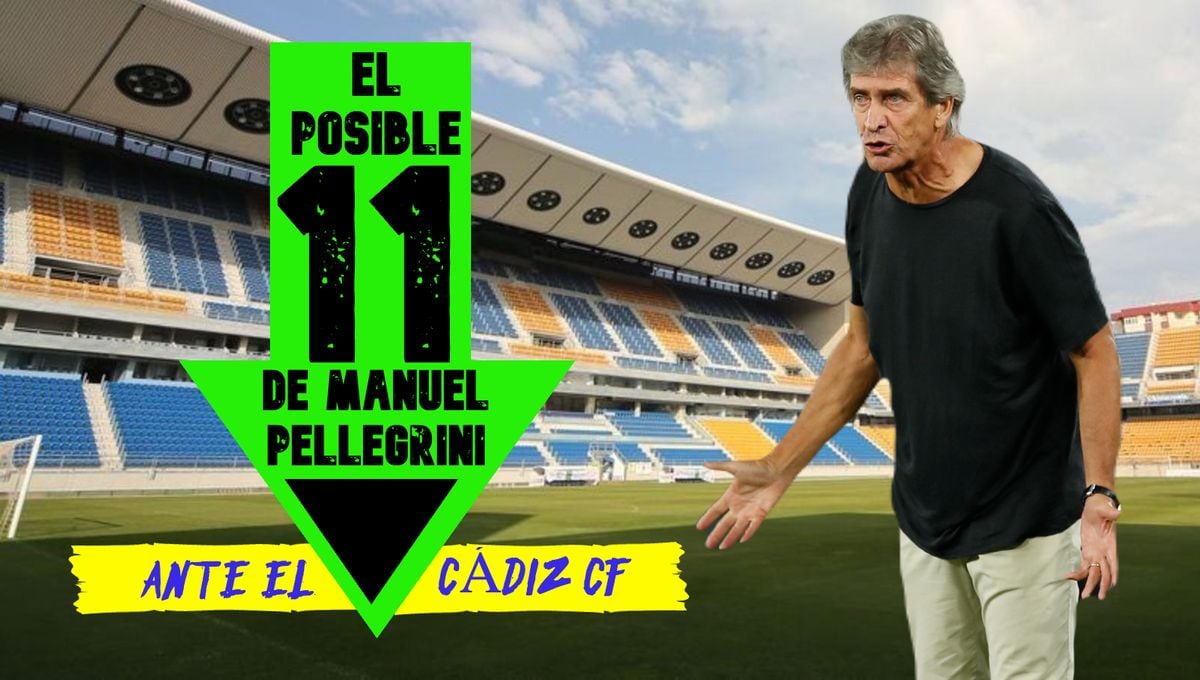 El posible once del Betis en su visita liguera al Cádiz
