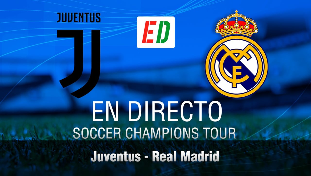 Real Madrid - Juventus resumen, resultado y goles del Partido amistoso del Soccer Champions Tour