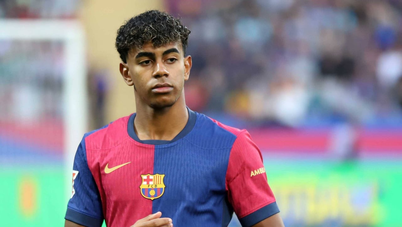 Frenazo para Lamine Yamal