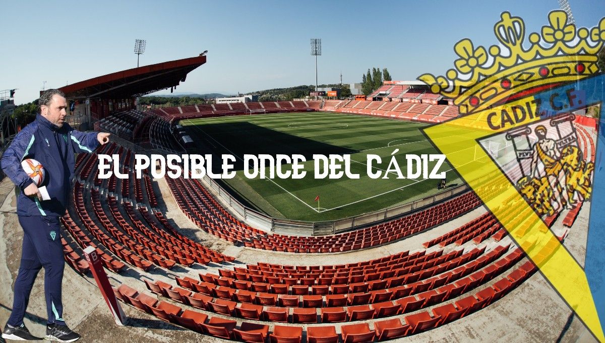 El posible once del Cádiz ante el Girona